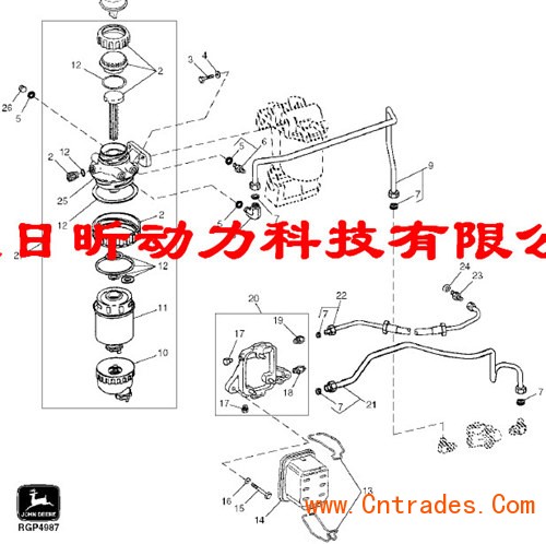 镇江MTU燃油滤清器价格