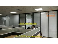 广州双层玻璃高隔断 广州办公室隔断双层钢化玻璃