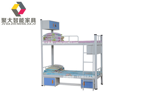 吉安学生公寓床厂家 吉安铁架床批量 2017年新款 聚大家具13380135179