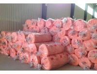 黄色保温隔热玻璃棉每卷多少钱/红色防火玻璃棉厂家最低报价