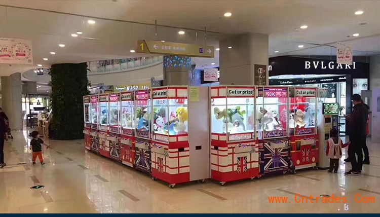 阳江市商场摆放娃娃机剪刀机源头经销商