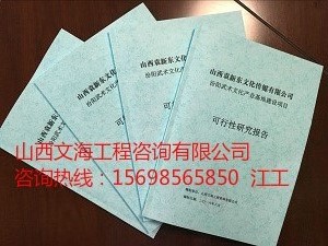 做可行性报告霍州的项目哪编写立项文件