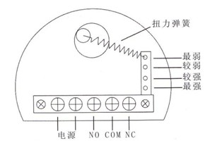 新远阻旋开关接线示意图